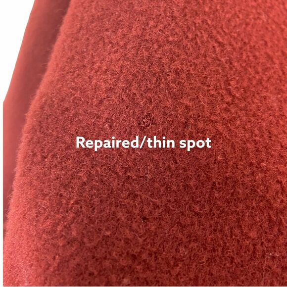 Penn Traffic Co Overcoat Vintage 50's Women's Rust Long Sleeve Collared size M/L - Picture 9 of 16